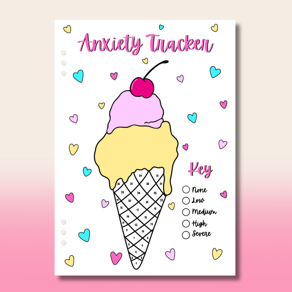 Anxiety Tracker - Single Page