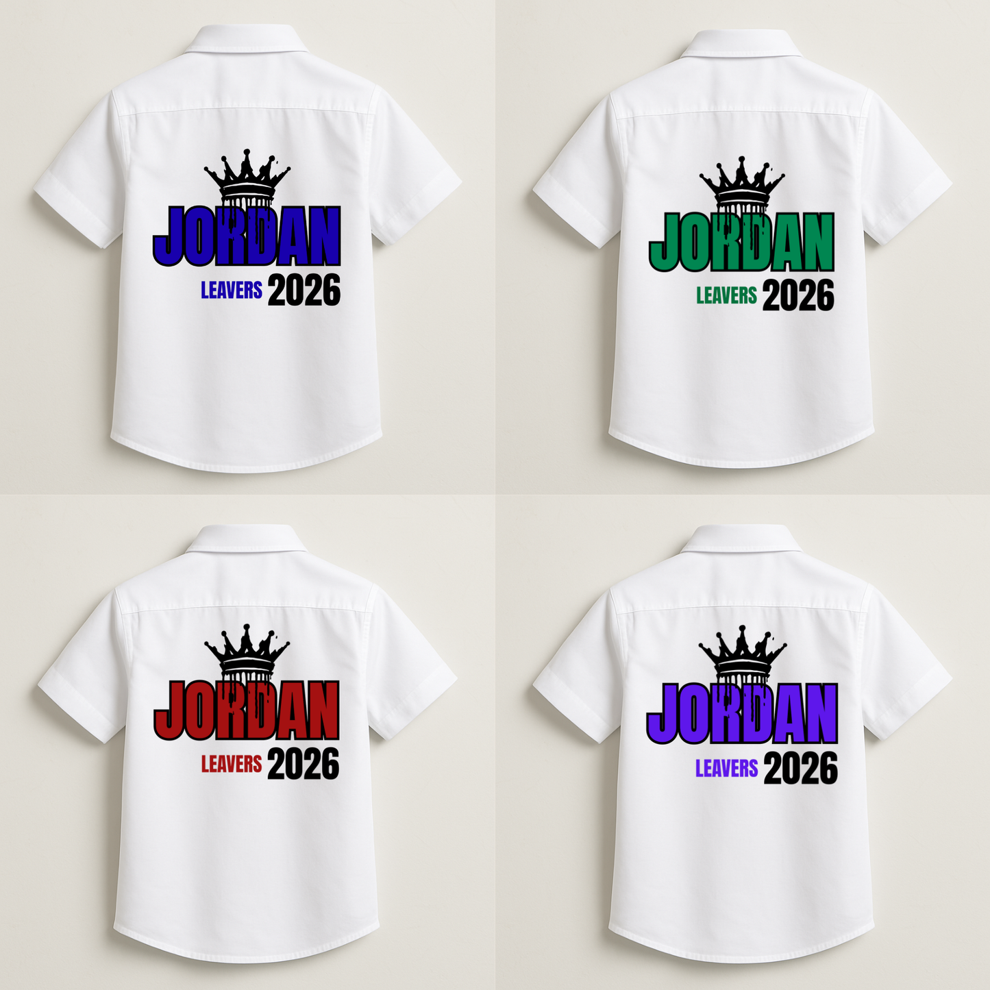 Personalised School Leavers Shirt - Street King