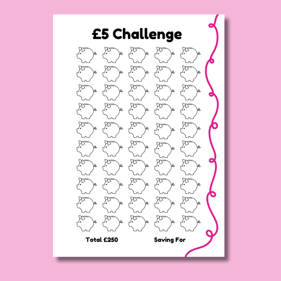 Savings Challenge Book