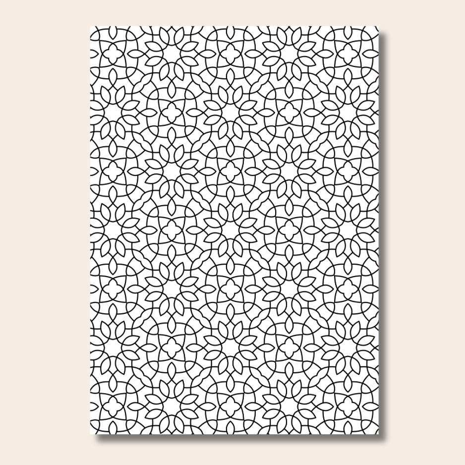 Pretty Pattern - Colouring Book