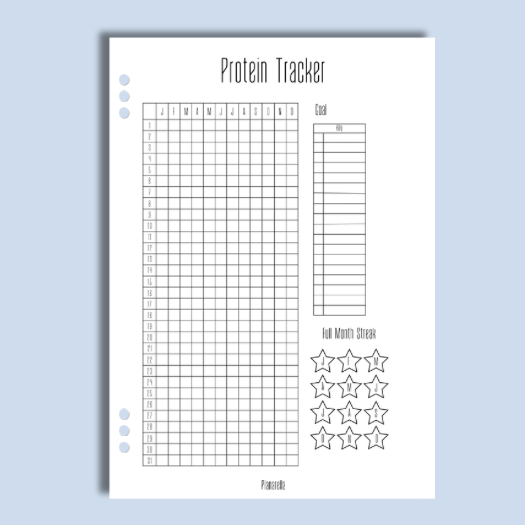 Protein Tracker - Single Page