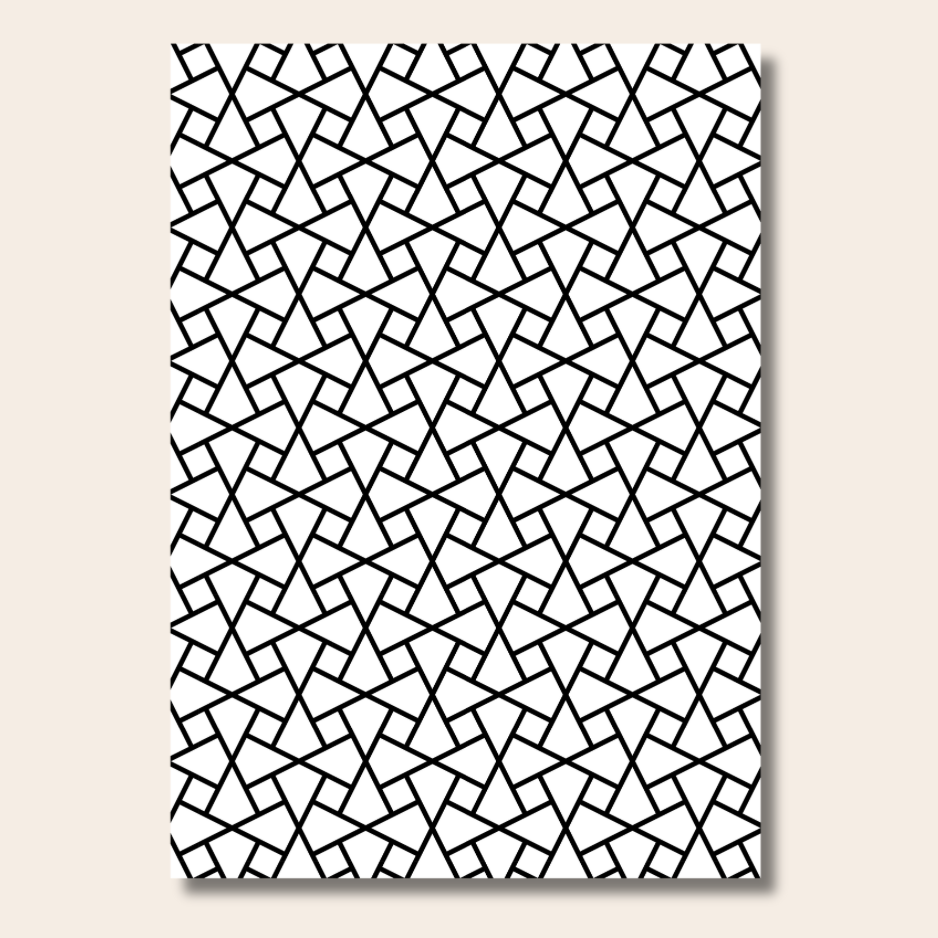 Pretty Pattern - Colouring Book