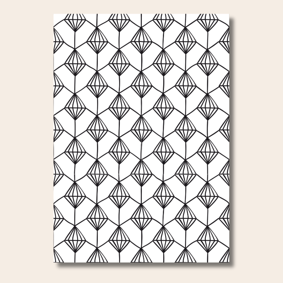 Pretty Pattern - Colouring Book