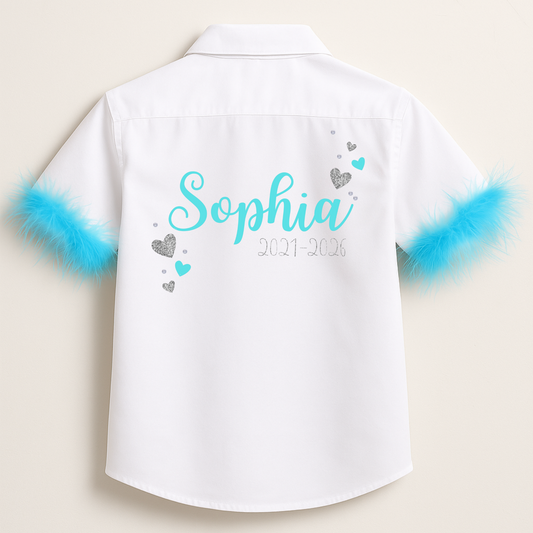 Personalised School Leavers Shirt - Cupid Cutie