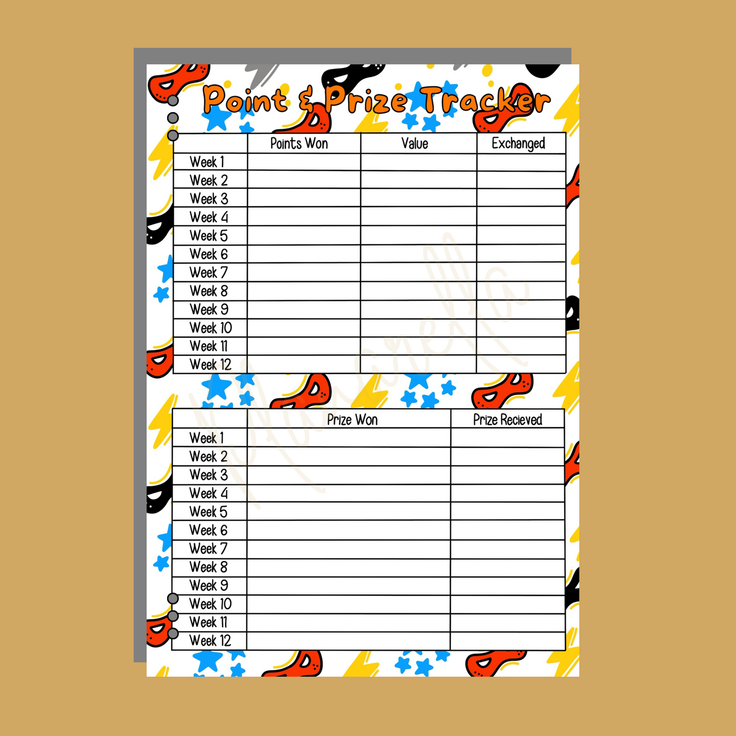 Personalised Superhero Reward Book Set
