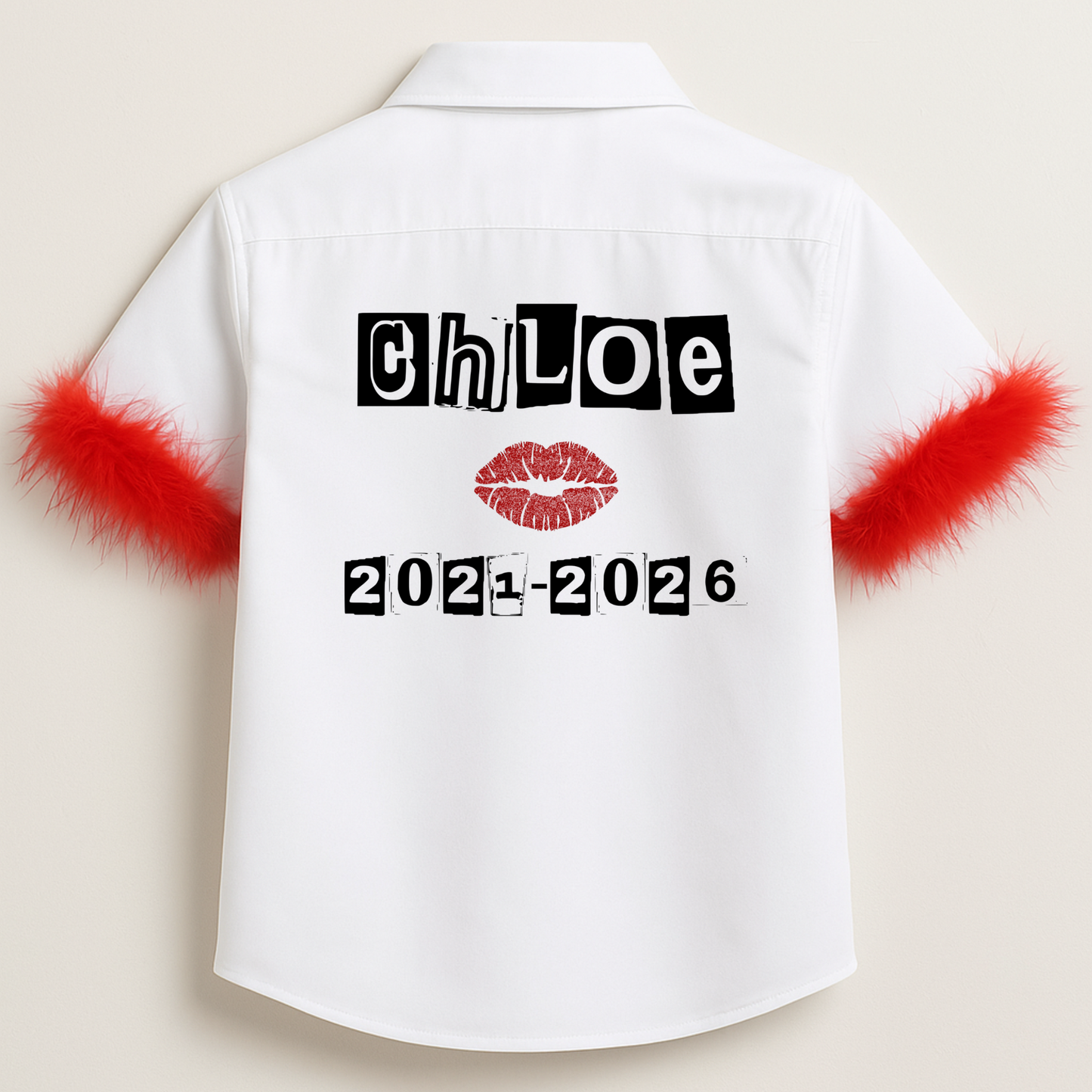 Personalised School Leavers Shirt - Burn Girls