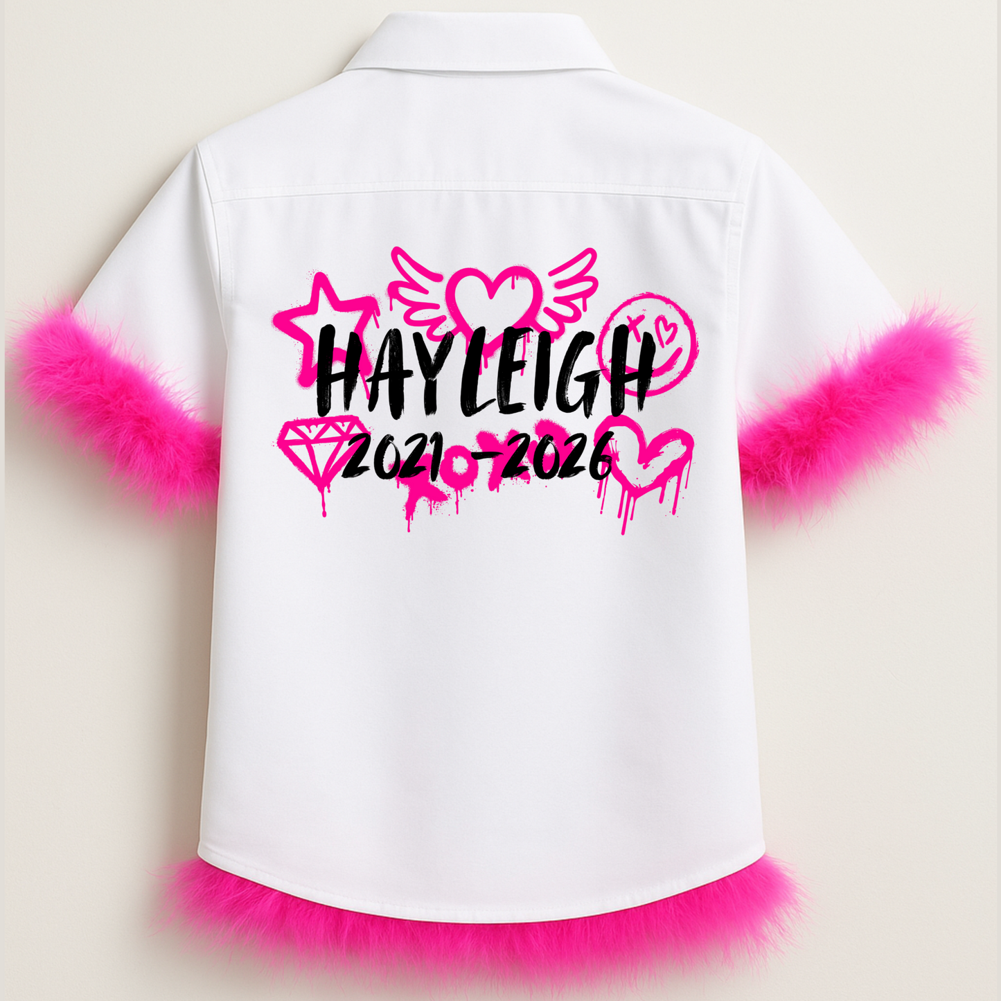 Personalised School Leavers Shirt - Rebel Rock
