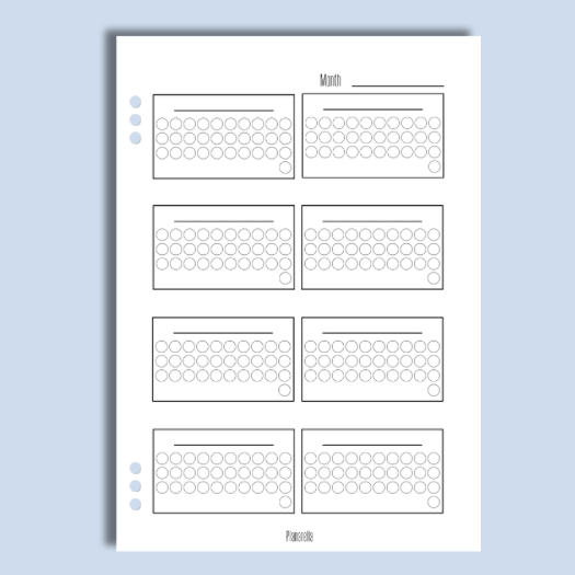 Blank Tracker - Single Page