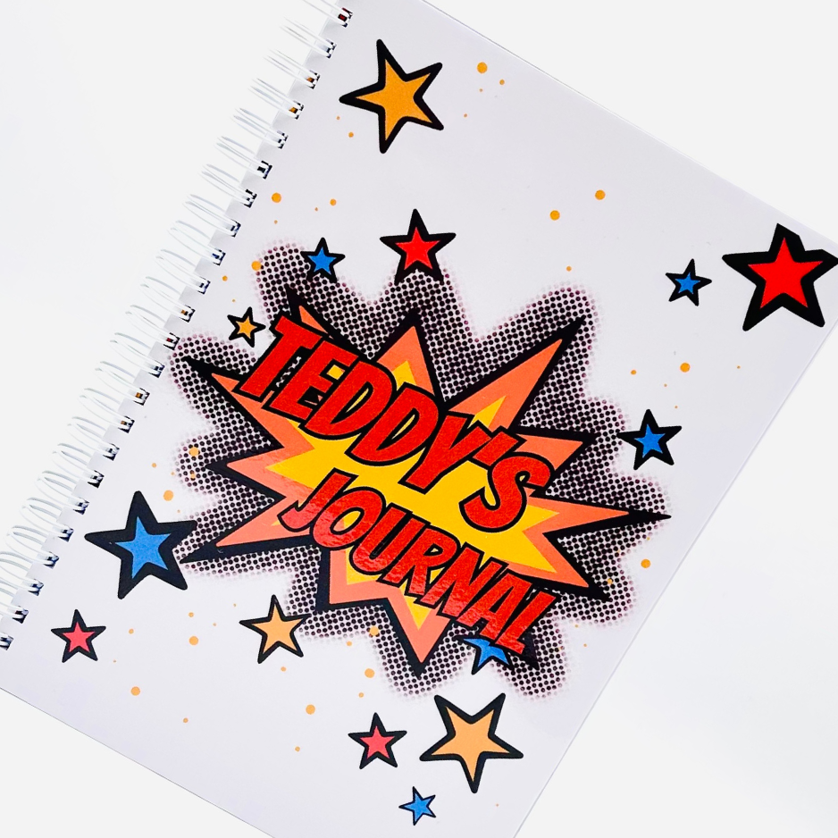 Personalised Superhero Journal