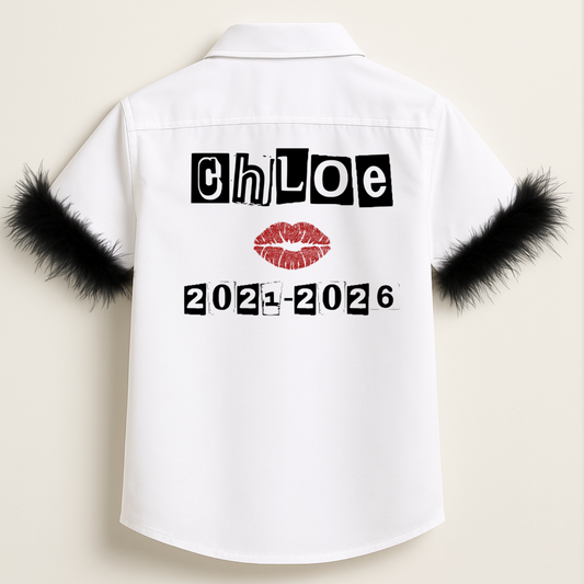 Personalised School Leavers Shirt - Burn Girls