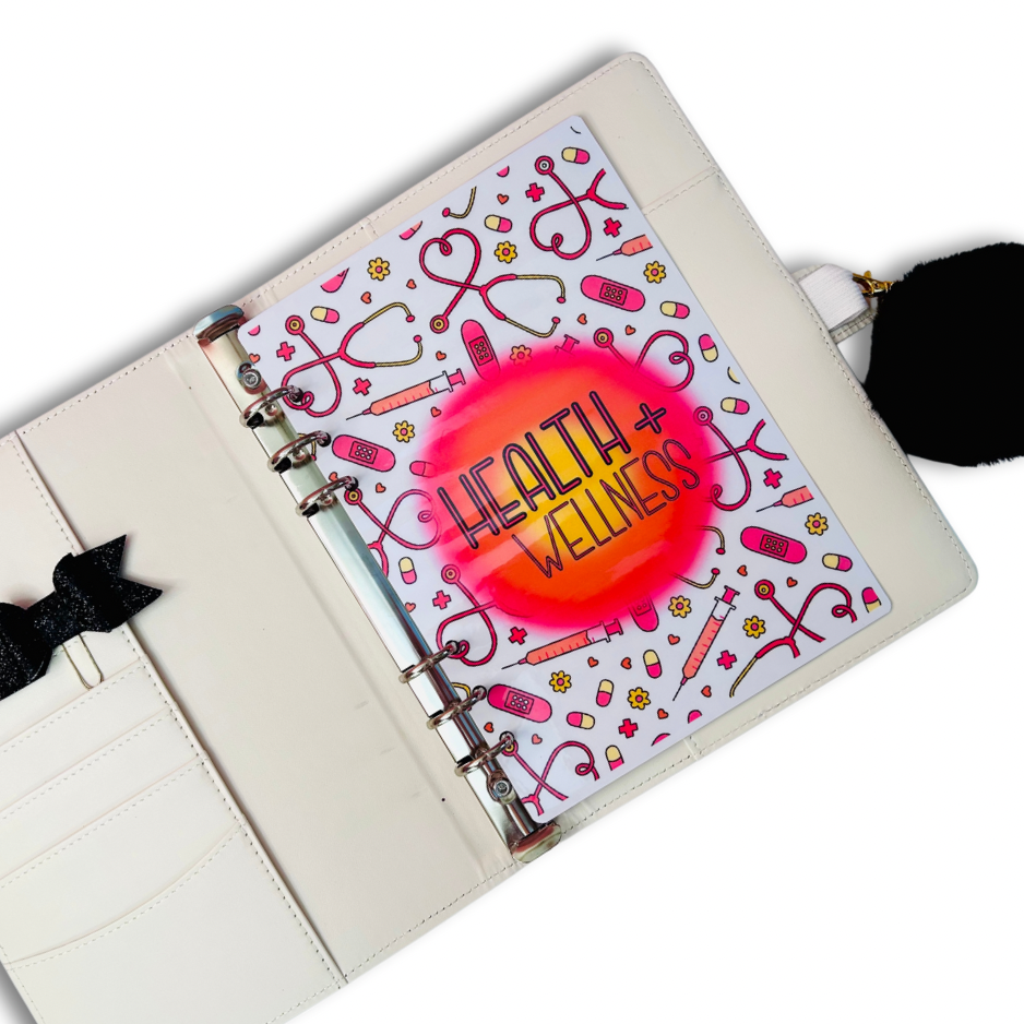 Health & Wellness Single Journal Page Divider