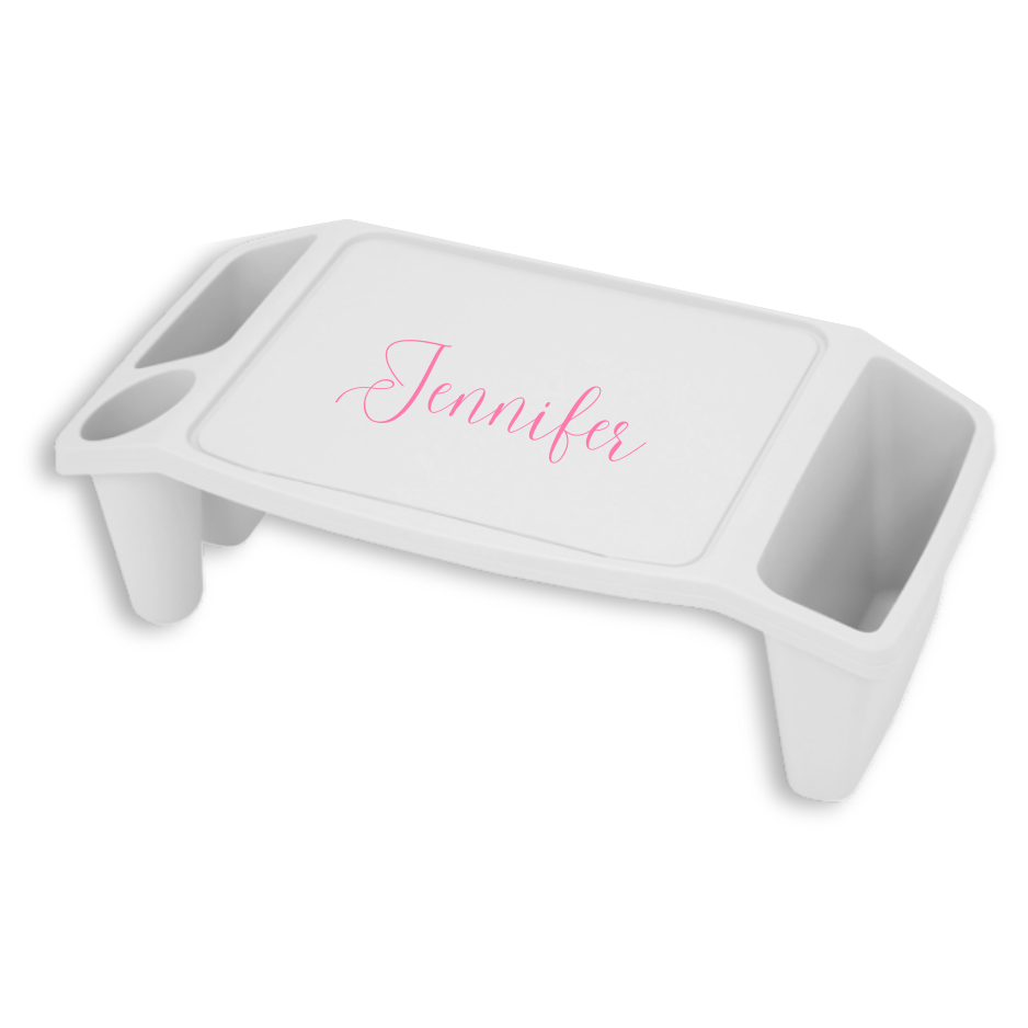 Cosy Colouring Lap Tray - White - Personalisation Optional