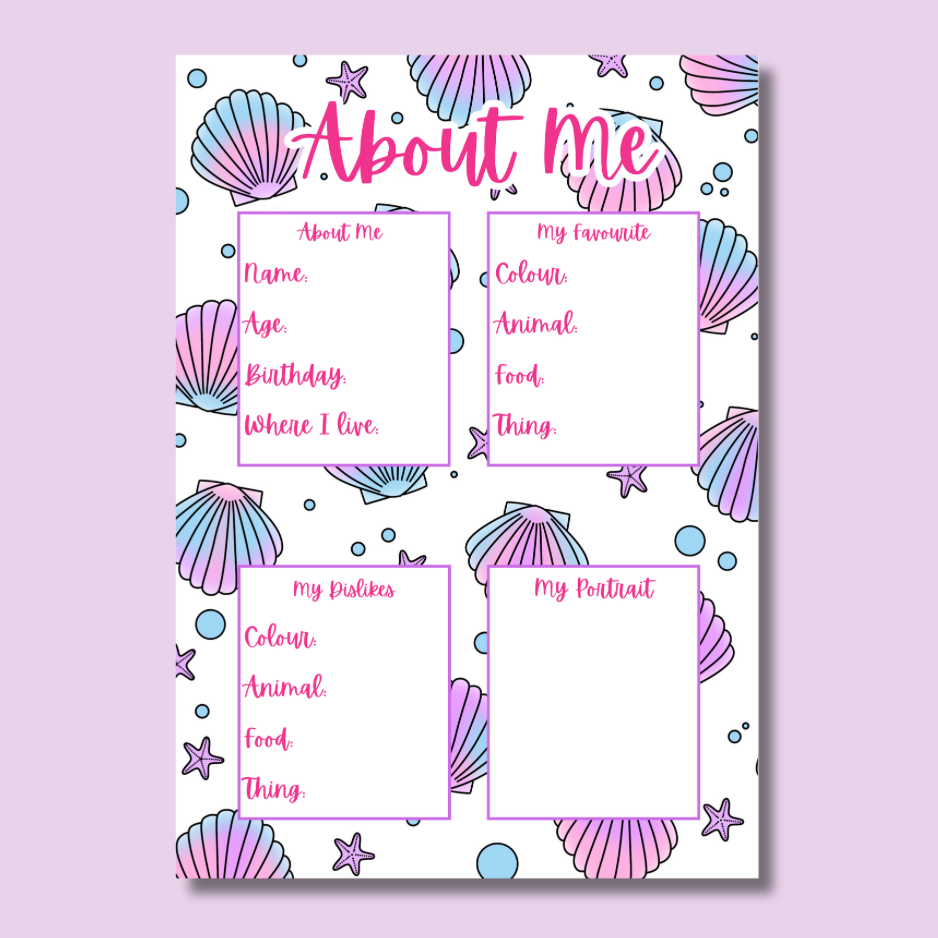 Personalised Mermaid Journal
