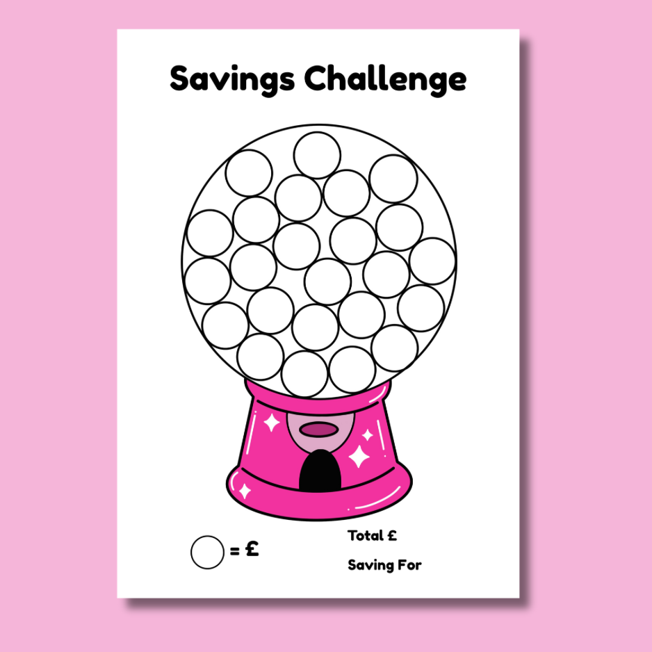 Savings Challenge Book