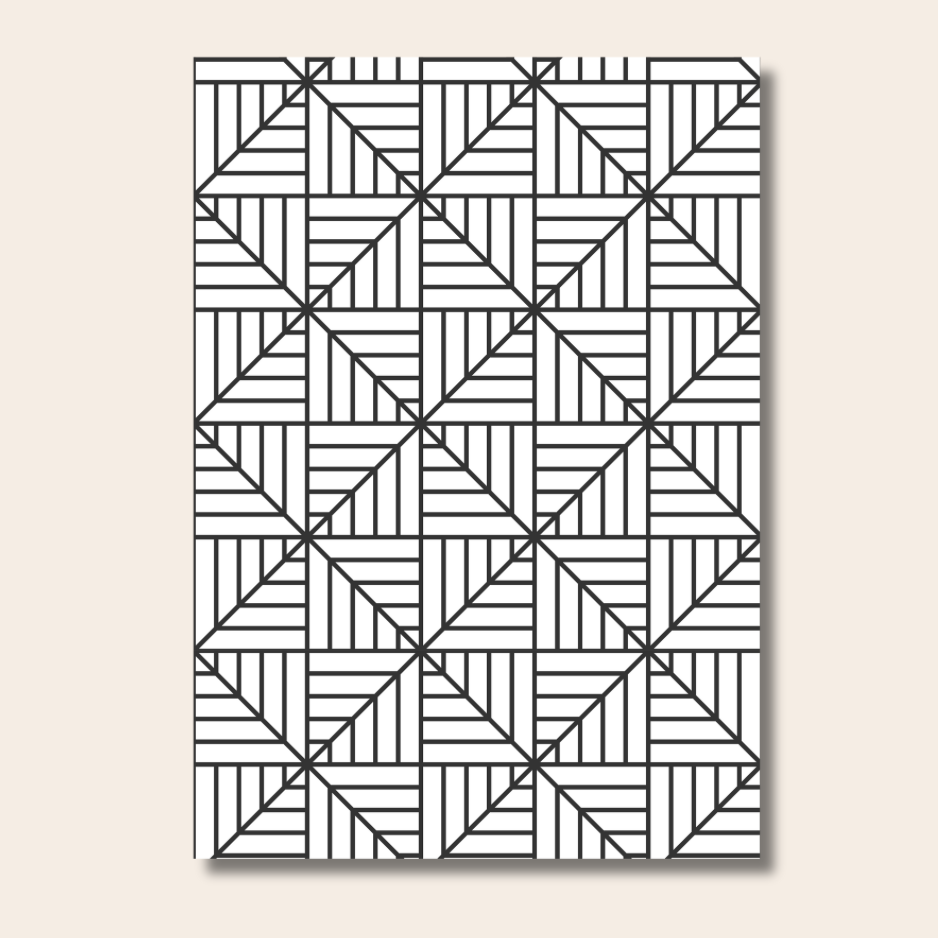 Pretty Pattern - Colouring Book