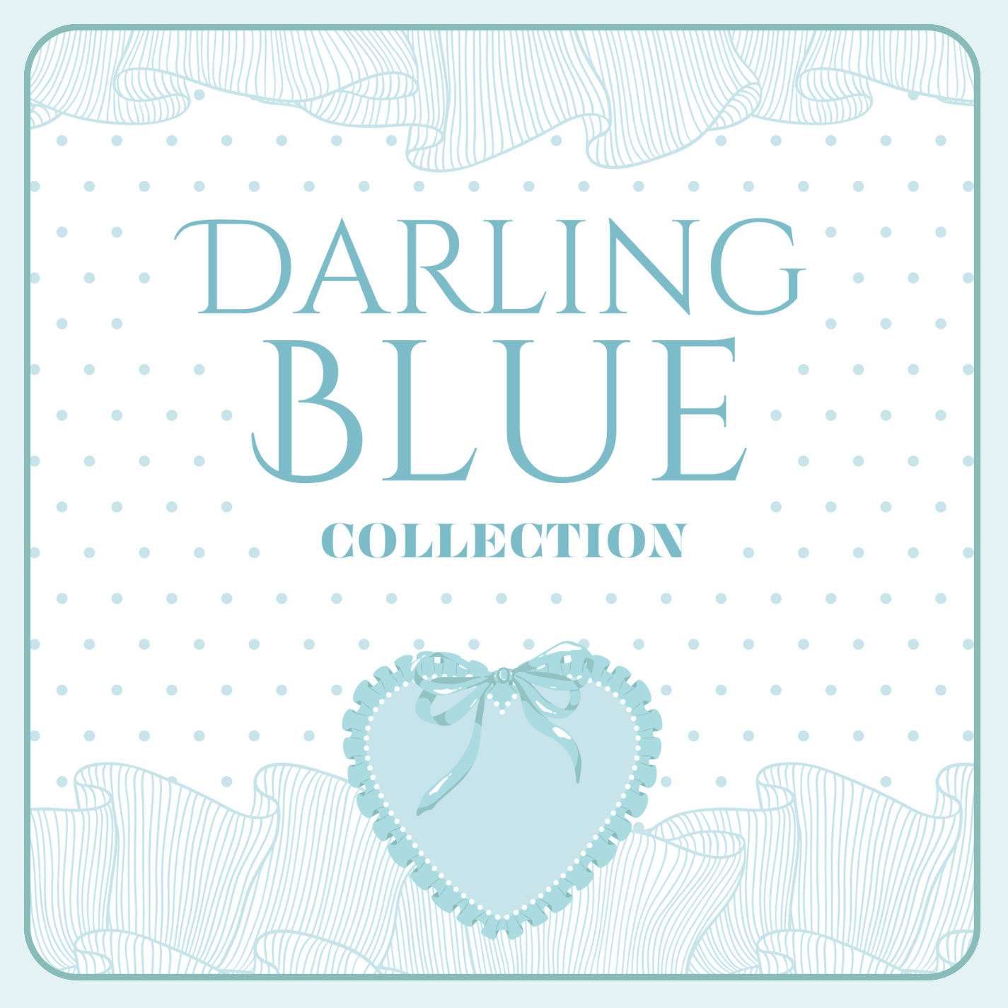Customisable Planner Bookmark Tabs - Set of 5 - Darling Blue