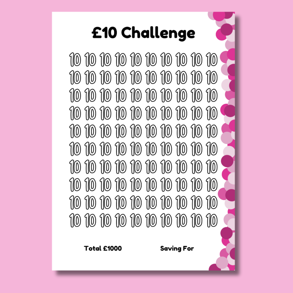 Savings Challenge Book
