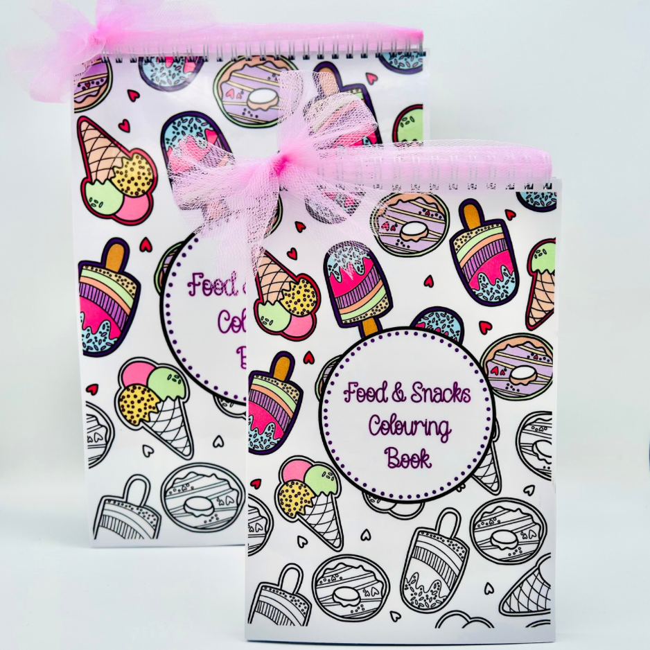 Food & Snacks - Colouring Book