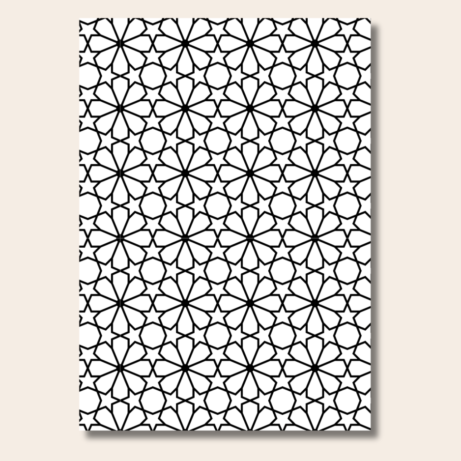 Pretty Pattern - Colouring Book
