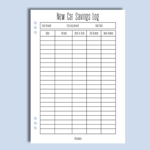New Car Savings - Single Page