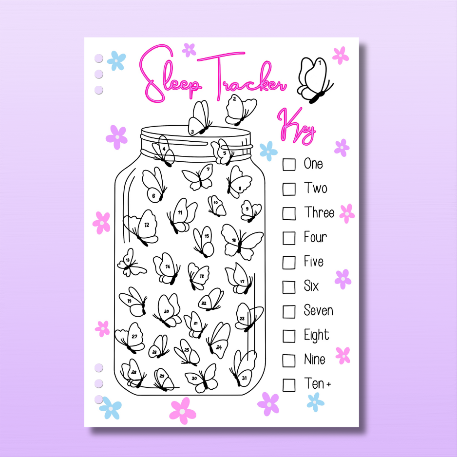 Mental Health Set - 1 Month Bundle - 10 Page Inserts & Divider