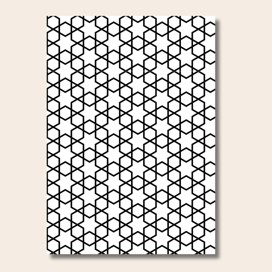 Pretty Pattern - Colouring Book