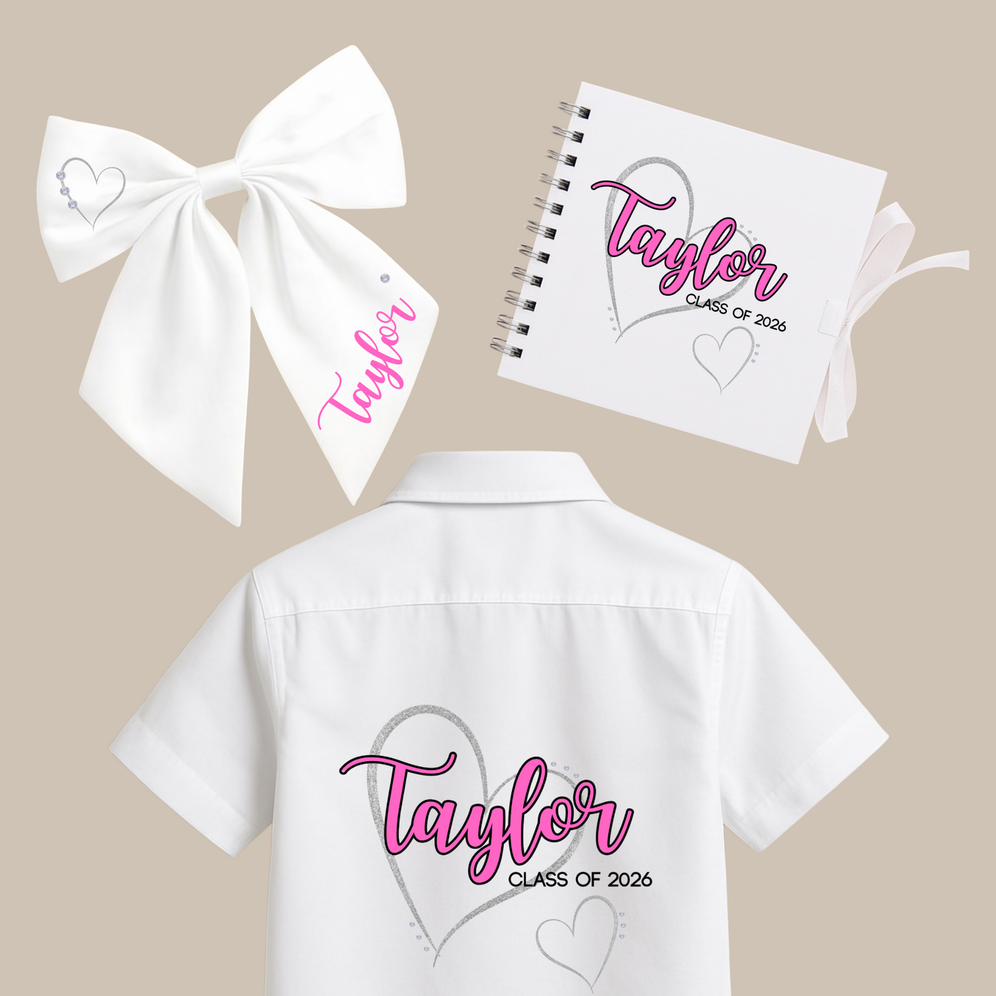 Personalised School Leavers Shirt - Romantica