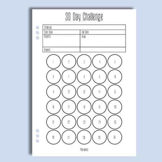 30 Day Challenge - Single Page