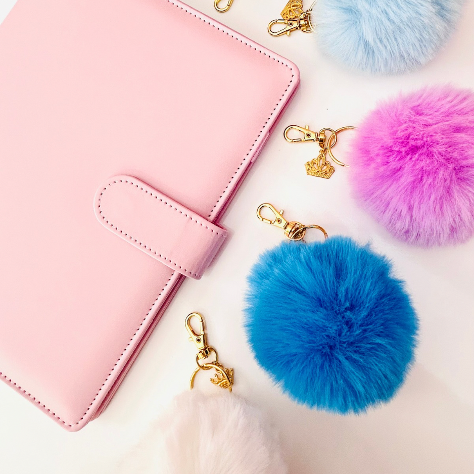 Pom Pom Keyring