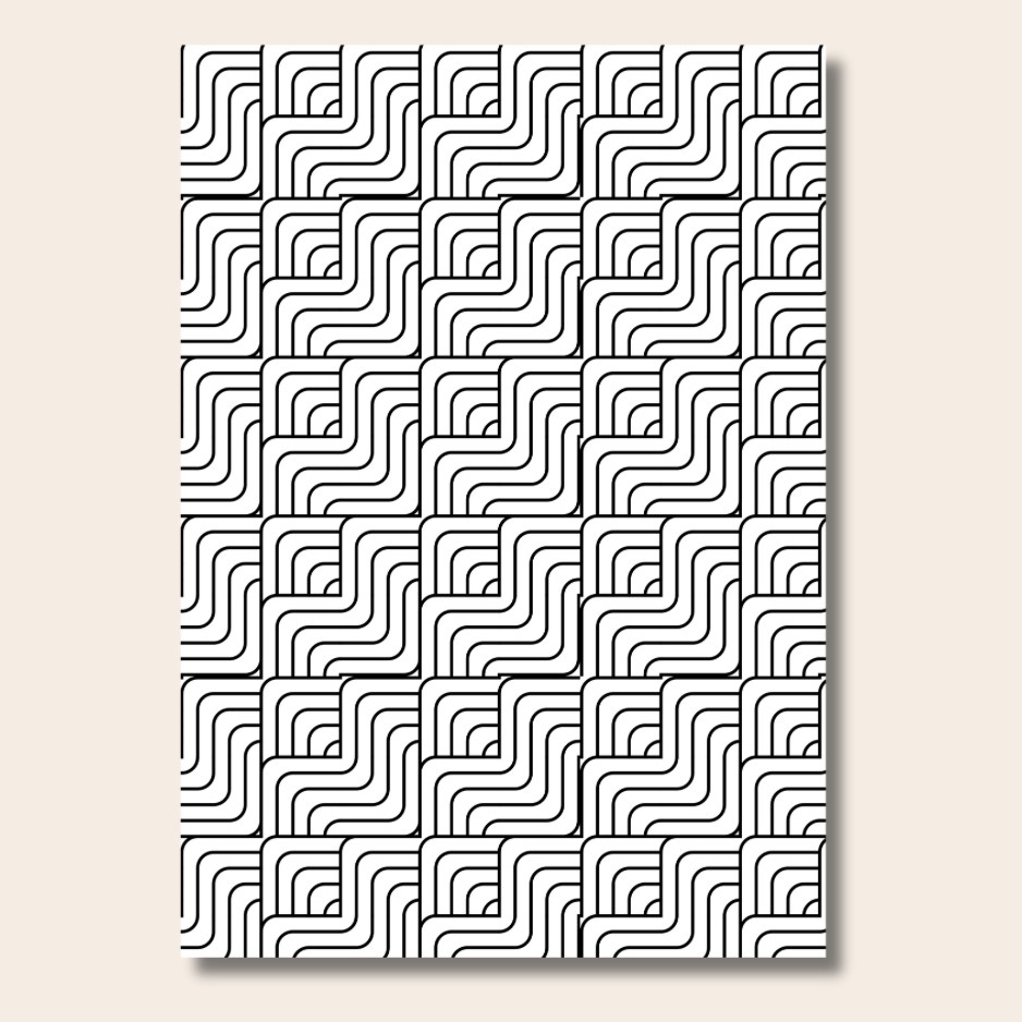 Pretty Pattern - Colouring Book