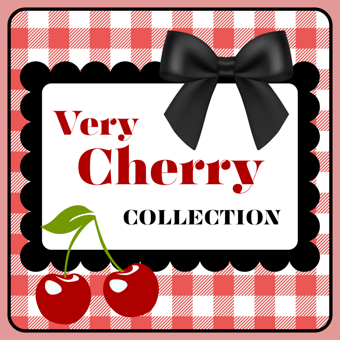 Customisable Planner Bookmark Tabs - Set of 5 - Very Cherry