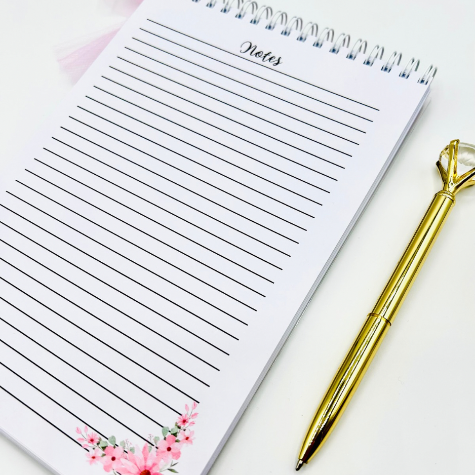 Notes Notepad - Garden Roses