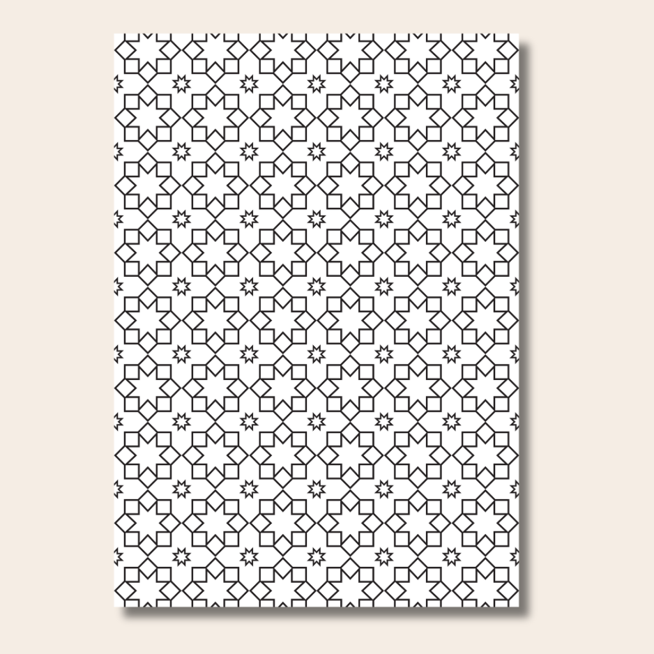 Pretty Pattern - Colouring Book