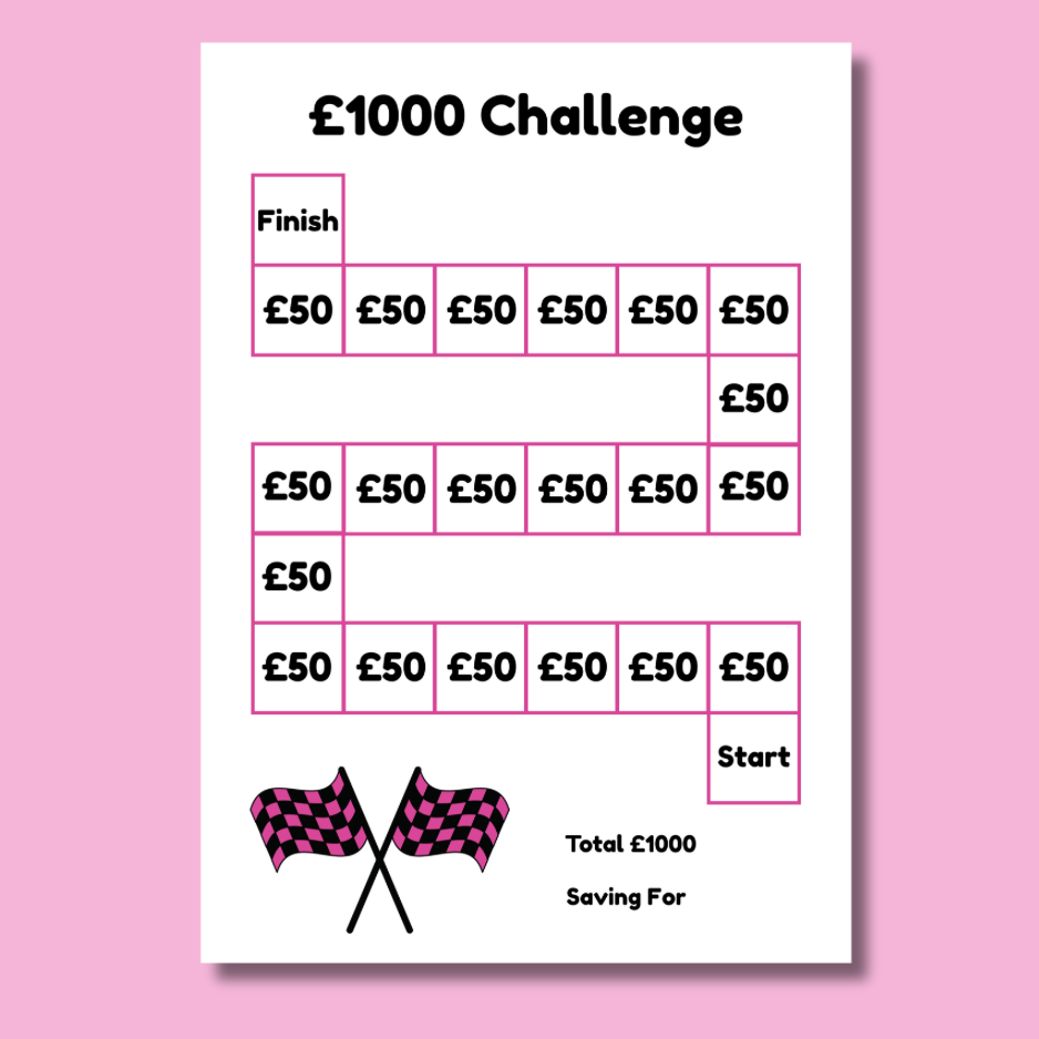 Savings Challenge Book