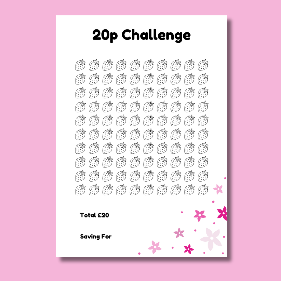 Savings Challenge Book