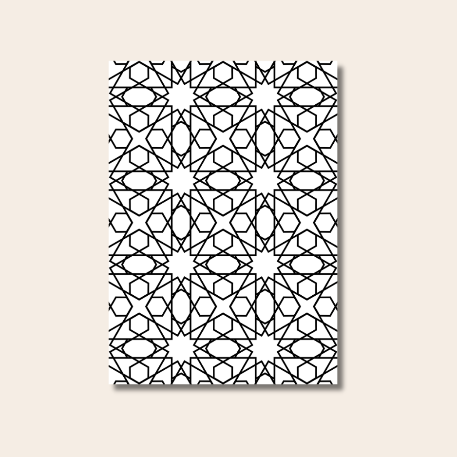 Pretty Pattern - Colouring Book