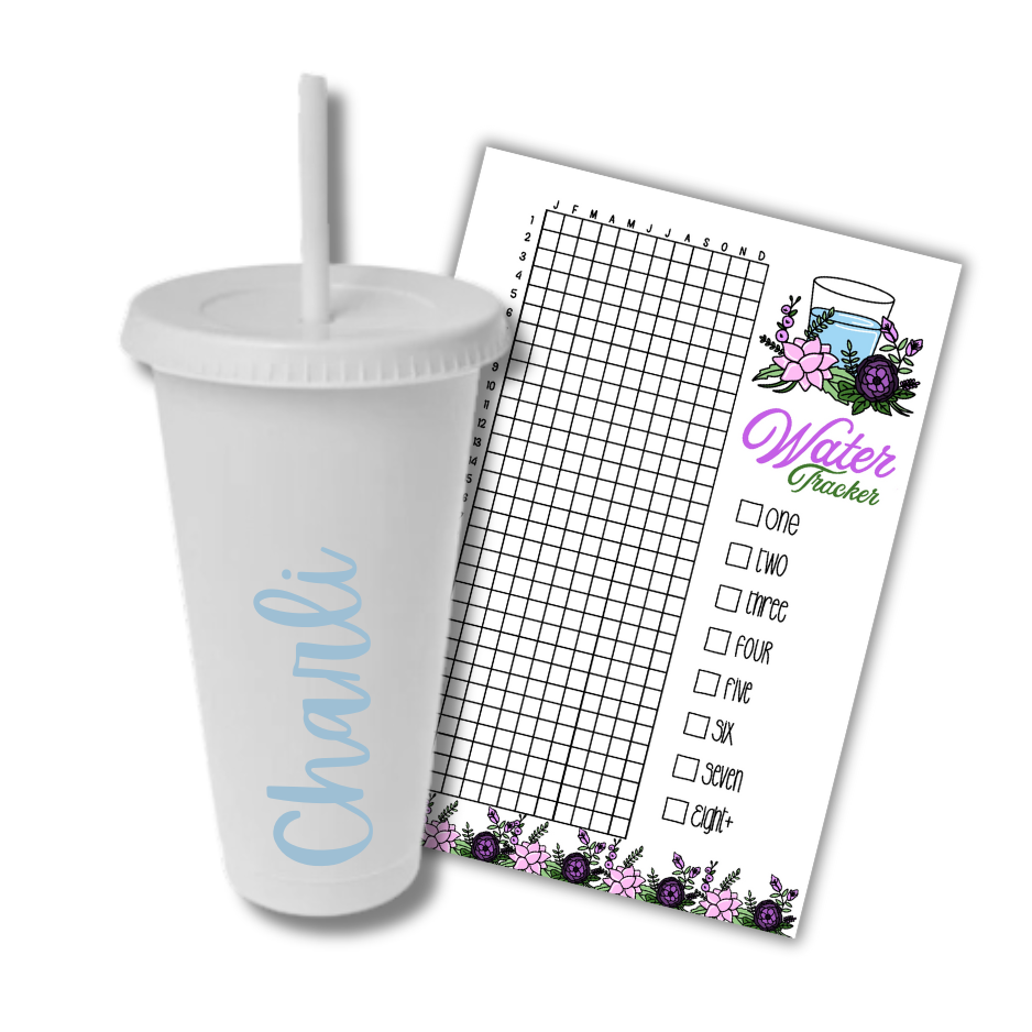 Personalised Cold Cup - White