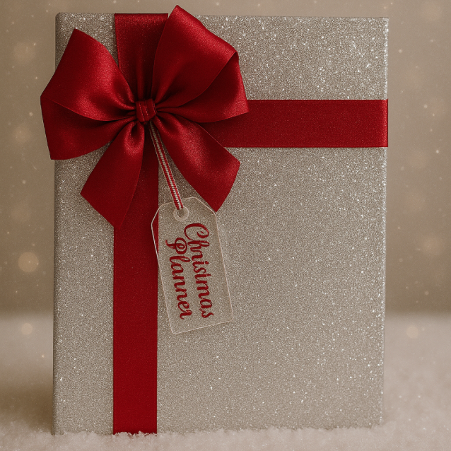 My Everlasting Christmas Planner - A4 - Red & Silver