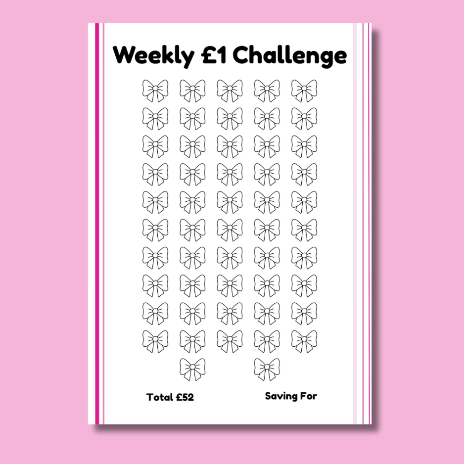 Savings Challenge Book