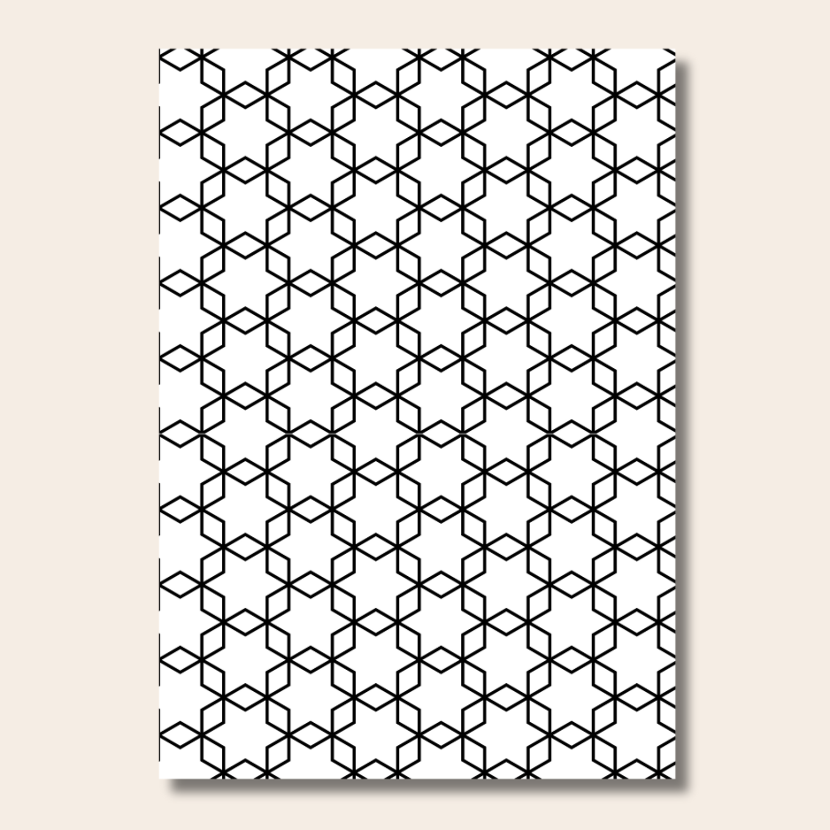 Pretty Pattern - Colouring Book
