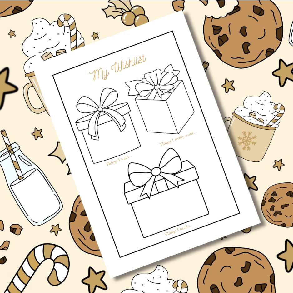 Cookies Christmas Planner