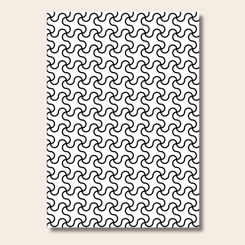 Pretty Pattern - Colouring Book