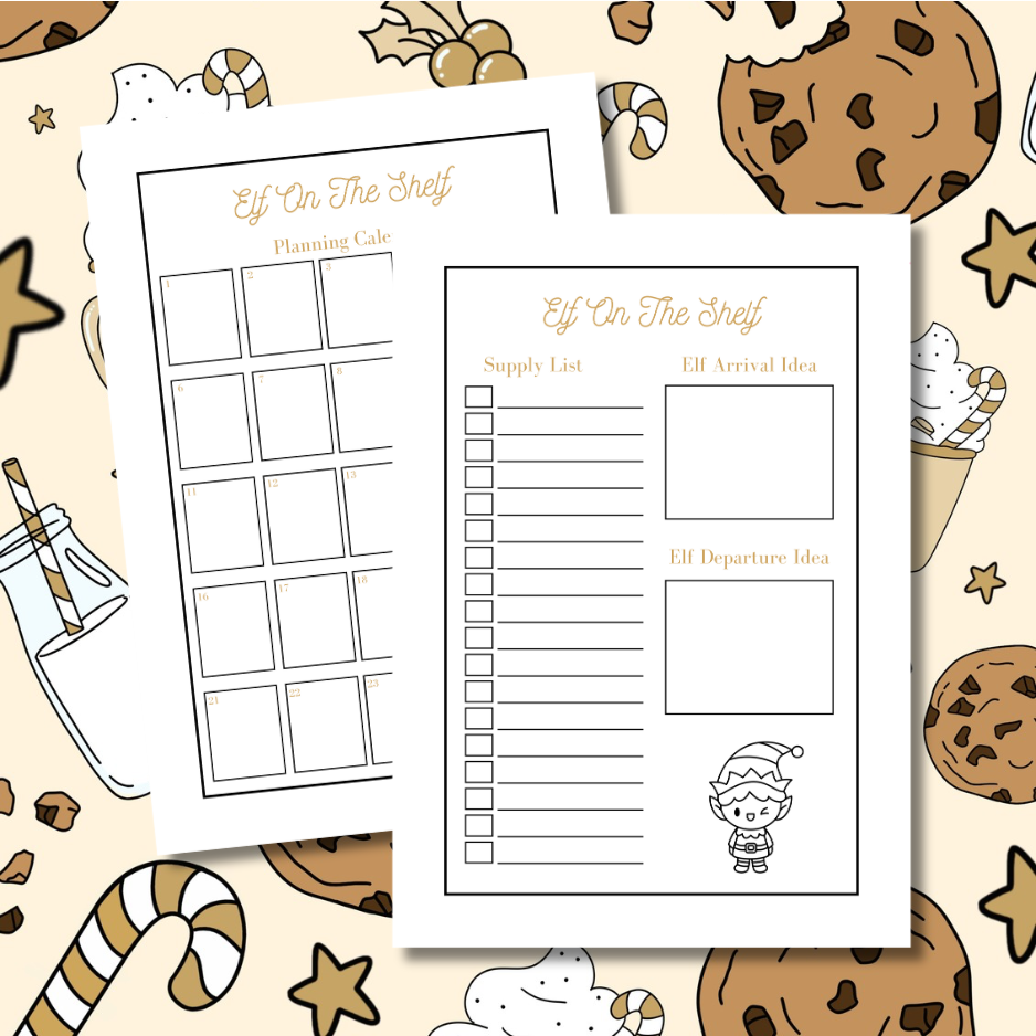Cookies Christmas Planner