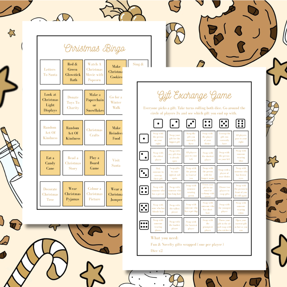 Cookies Christmas Planner