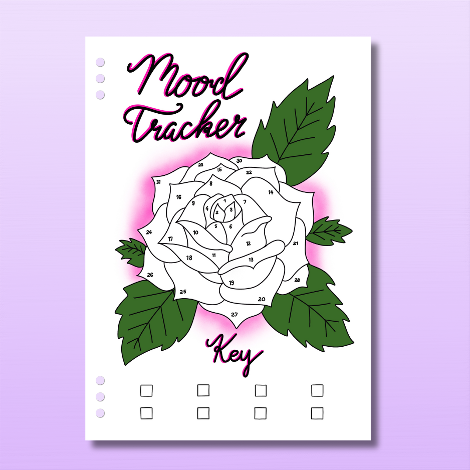 Mental Health Set - 1 Month Bundle - 10 Page Inserts & Divider