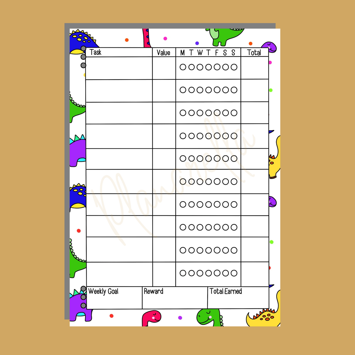 Personalised Dinosaur Reward Book Set