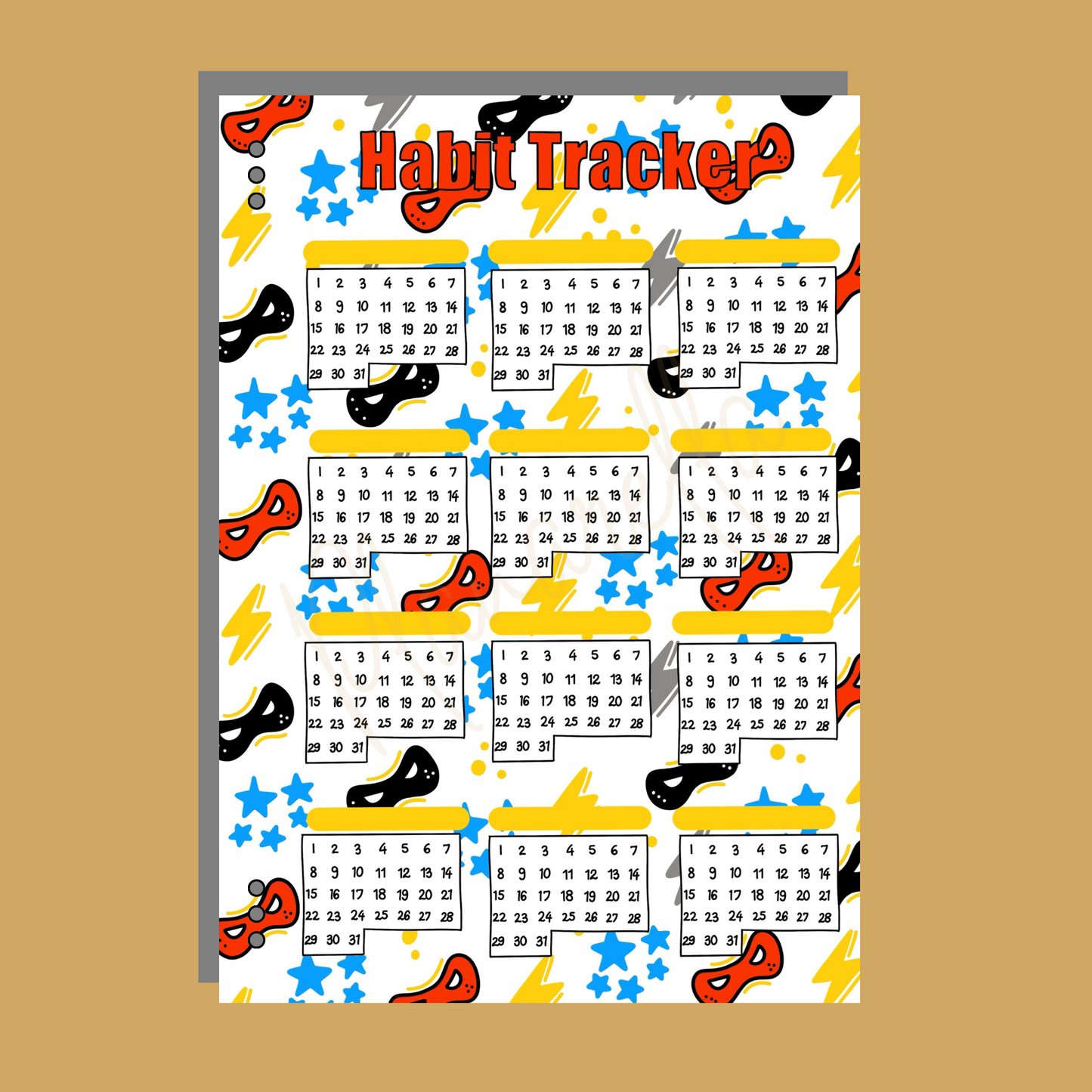 Personalised Superhero Reward Book Set