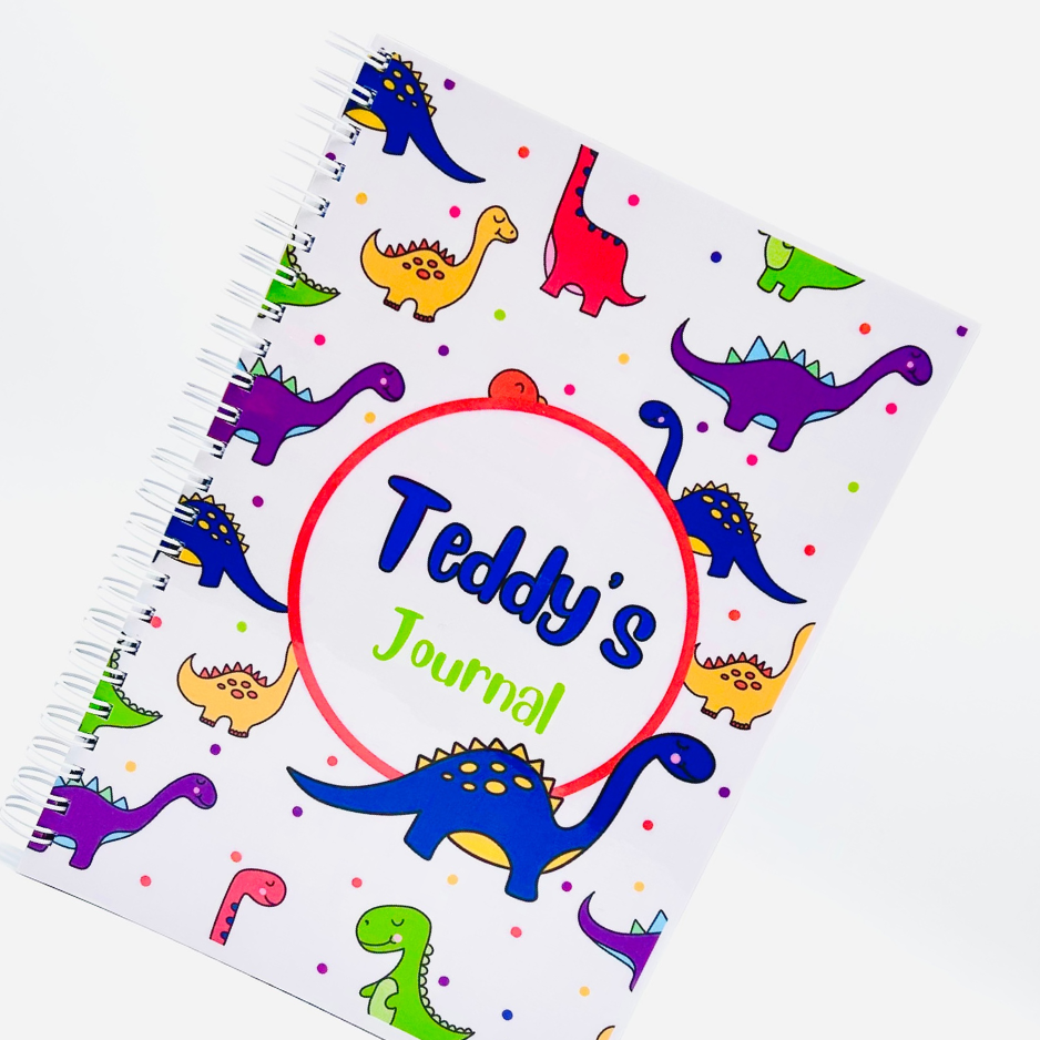 Personalised Dinosaur Journal