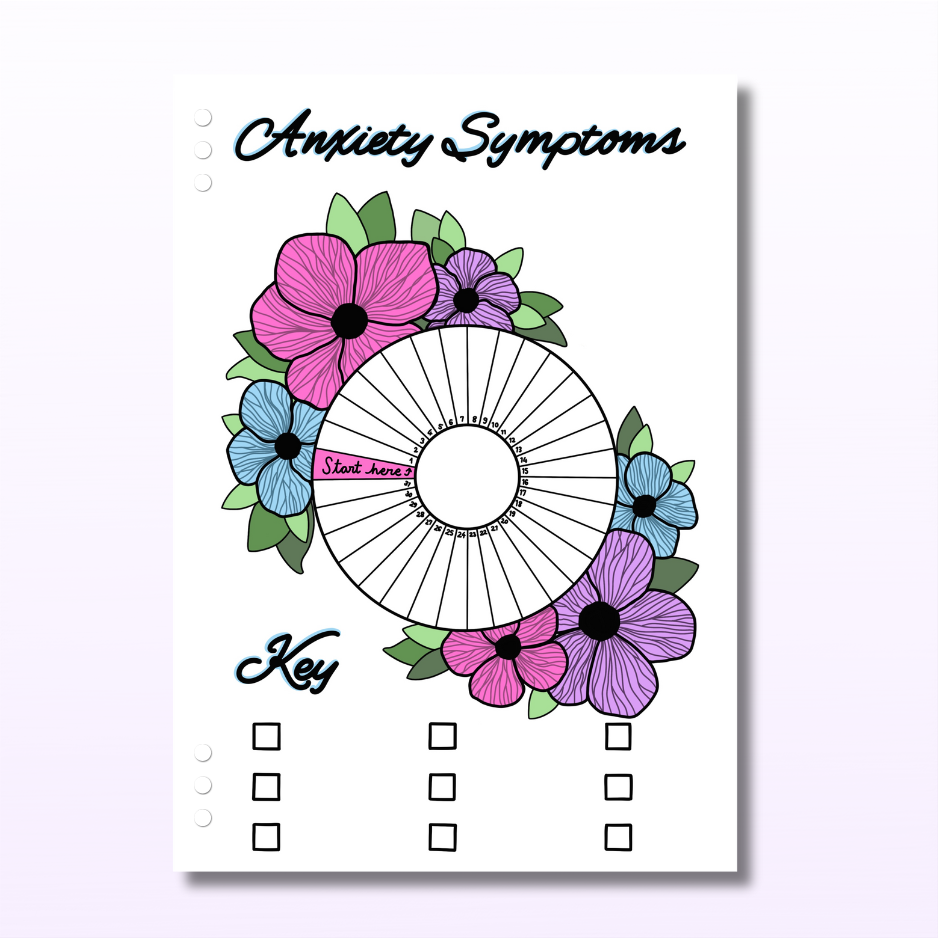 Anxiety Symptoms Tracker - Single Page