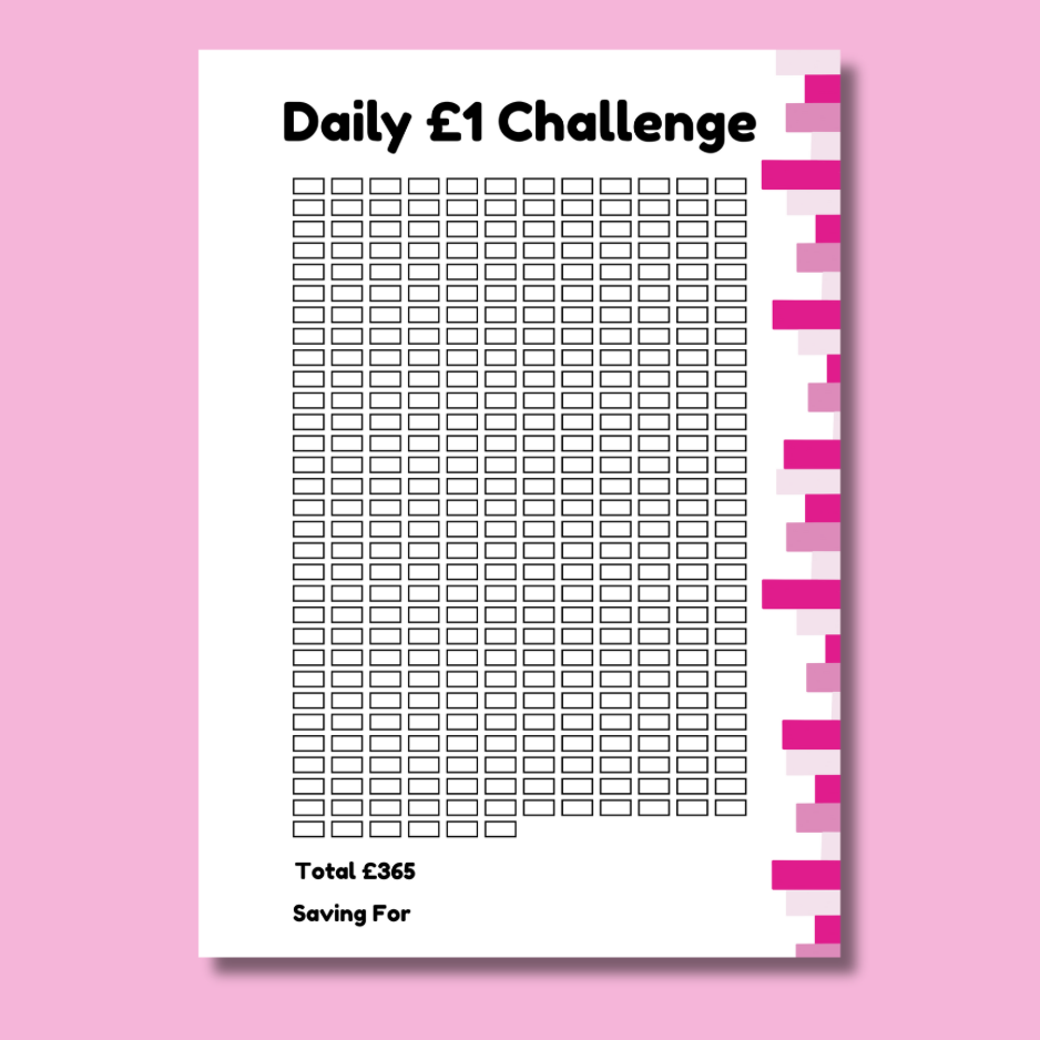 Savings Challenge Book